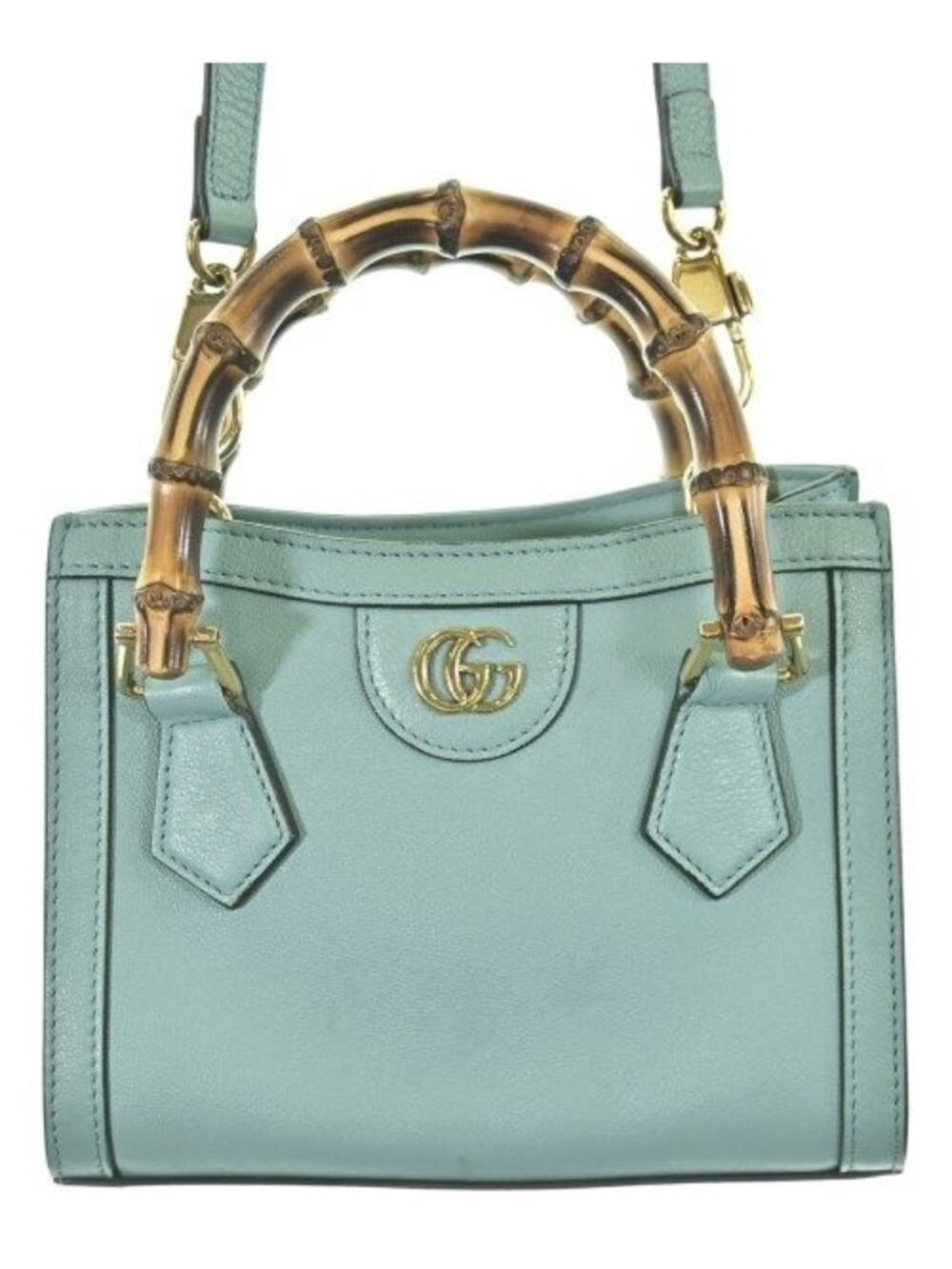 Gucci GG Marmont Bamboo Diana 2-Way Mini Handbag